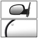 Spyder Auto 9938658 XTune Door Mirror; LH(Driver) Side; Power Heated; Shiny Black; - Truck Part Superstore