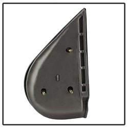 Spyder Auto 9938665 XTune Door Mirror; RH(Passenger) Side; Power Heated; Shiny Black; - Truck Part Superstore