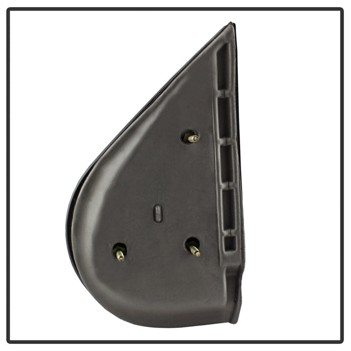 Spyder Auto 9938665 XTune Door Mirror; RH(Passenger) Side; Power Heated; Shiny Black; - Truck Part Superstore