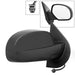 Spyder Auto 9938665 XTune Door Mirror; RH(Passenger) Side; Power Heated; Shiny Black; - Truck Part Superstore