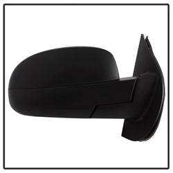 Spyder Auto 9938665 XTune Door Mirror; RH(Passenger) Side; Power Heated; Shiny Black; - Truck Part Superstore