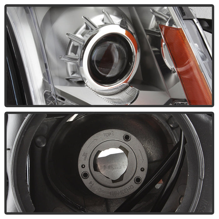 Spyder Auto 9938900 XTune Headlight; RH[Passenger] Side; OEM; Halogen; - Truck Part Superstore