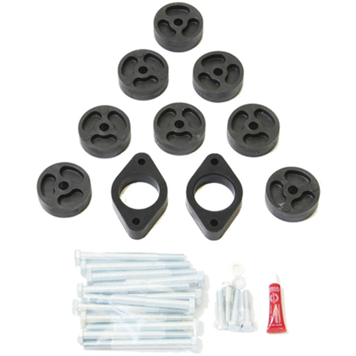 Performance Accessories PA993 1 Inch Body Lift Kit 12-16 Jeep JK/JKU Wrangler w/Auto Trans Only 2WD/4WD Gas Performance Accessories - Truck Part Superstore
