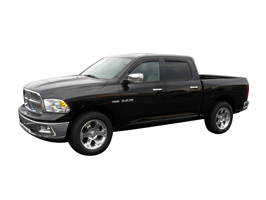 Auto Ventshade (AVS) 994003 Ventvisor® Low Profile Deflector 4 pc.; Smoke; In-Channel Mount; - Truck Part Superstore