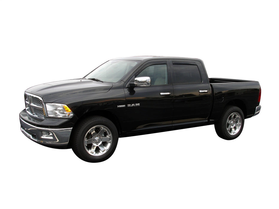 Auto Ventshade (AVS) 994004 Ventvisor® Low Profile Deflector 4 pc.; Smoke; In-Channel Mount; - Truck Part Superstore