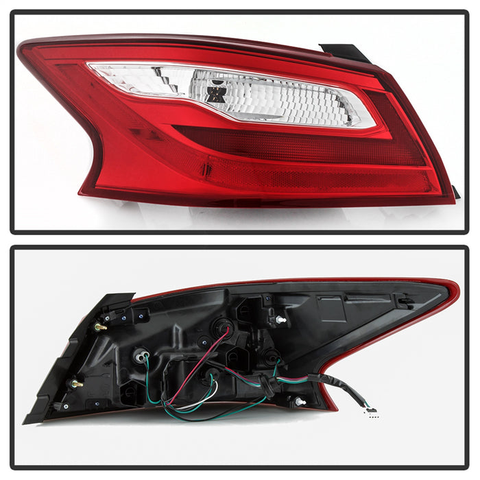 Spyder Auto 9943003 Tail Lights; OEM; Outer Left; - Truck Part Superstore