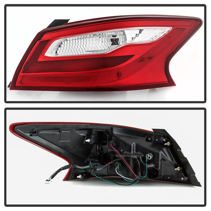 Spyder Auto 9943010 Tail Lights; OEM; Outer Right; - Truck Part Superstore