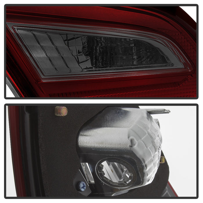 Spyder Auto 9943041 OE Tail Light; Red Smoke; - Truck Part Superstore