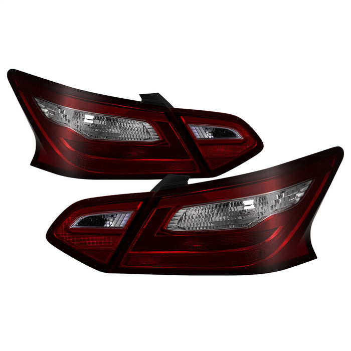 Spyder Auto 9943041 OE Tail Light; Red Smoke; - Truck Part Superstore