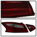 Spyder Auto 9943041 OE Tail Light; Red Smoke; - Truck Part Superstore