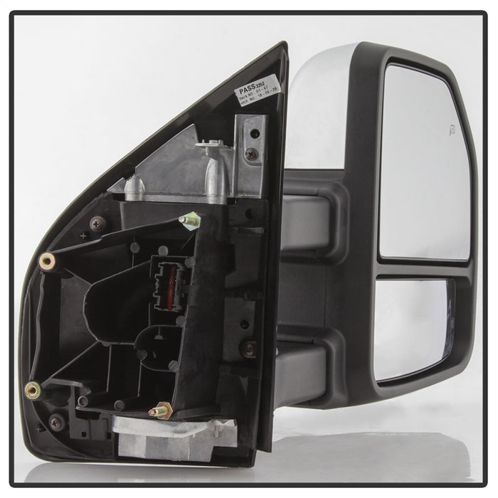 Spyder Auto 9943072 Power Heated LED Signal Telescoping Mirrors; Set; Clear; - Truck Part Superstore