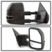 Spyder Auto 9943089 Power Heated LED Signal Telescoping Mirrors; Set; Smoke; - Truck Part Superstore