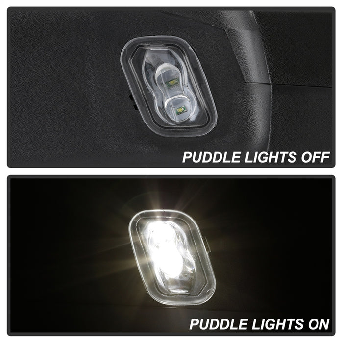 Spyder Auto 9943089 Power Heated LED Signal Telescoping Mirrors; Set; Smoke; - Truck Part Superstore
