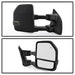 Spyder Auto 9943096 Power Heated LED Signal Telescoping Mirrors; Set; Smoke; Adjustable; - Truck Part Superstore