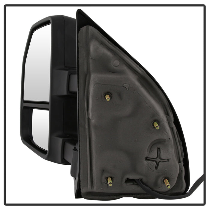Spyder Auto 9943102 Power Heated LED Signal Telescoping Mirrors; Set; Smoke; - Truck Part Superstore