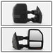 Spyder Auto 9943119 Manual Sequential LED Signal Telescoping Mirrors; Set; Smoke; - Truck Part Superstore