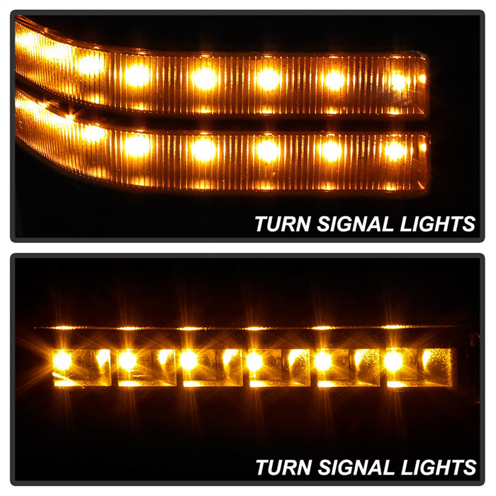 Spyder Auto 9943140 Manual Sequential LED Signal Telescoping Mirrors; Set; Smoke; - Truck Part Superstore