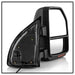 Spyder Auto 9943140 Manual Sequential LED Signal Telescoping Mirrors; Set; Smoke; - Truck Part Superstore