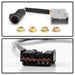 Spyder Auto 9943140 Manual Sequential LED Signal Telescoping Mirrors; Set; Smoke; - Truck Part Superstore