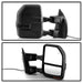 Spyder Auto 9943157 Power Heated Sequential LED Signal Telescoping Mirrors; Set; Smoke; - Truck Part Superstore