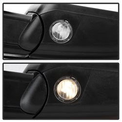 Spyder Auto 9943164 Power Heated Sequential LED Signal Mirror; OEM; Set; Amber; - Truck Part Superstore