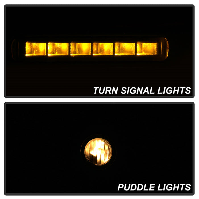 Spyder Auto 9943171 Power Heated Sequential LED Signal Mirror; OEM; Set; Amber; - Truck Part Superstore