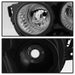 Spyder Auto 9943188 Halogen Headlight; Driver(LH) Side; Black; Left; - Truck Part Superstore
