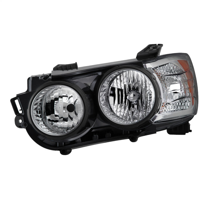 Spyder Auto 9943188 Halogen Headlight; Driver(LH) Side; Black; Left; - Truck Part Superstore