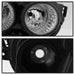 Spyder Auto 9943195 Halogen Headlight; Passenger(RH) Side; Black; Right; - Truck Part Superstore