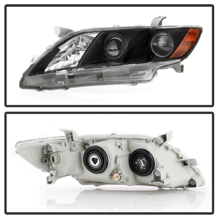 Spyder Auto 9943225 Halogen OE Headlights; Black; - Truck Part Superstore