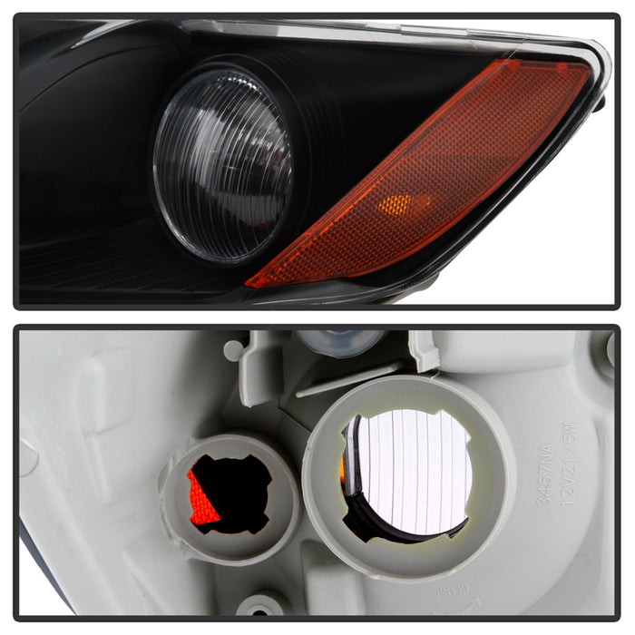 Spyder Auto 9943225 Halogen OE Headlights; Black; - Truck Part Superstore