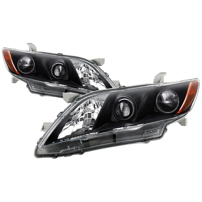 Spyder Auto 9943225 Halogen OE Headlights; Black; - Truck Part Superstore