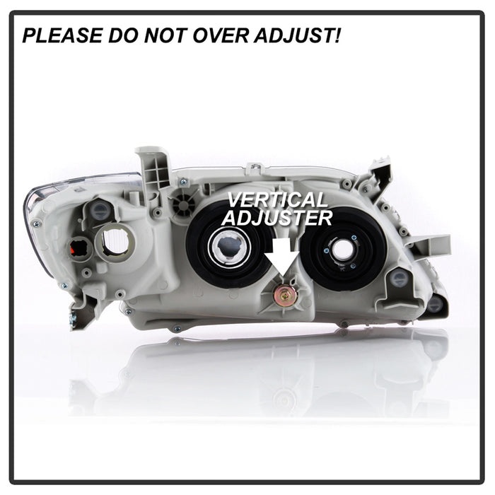 Spyder Auto 9943225 Halogen OE Headlights; Black; - Truck Part Superstore