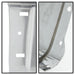 Spyder Auto 9947377 Rear Bumper Cap End; Chrome; w/Sensor Hole; - Truck Part Superstore