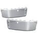 Spyder Auto 9947377 Rear Bumper Cap End; Chrome; w/Sensor Hole; - Truck Part Superstore