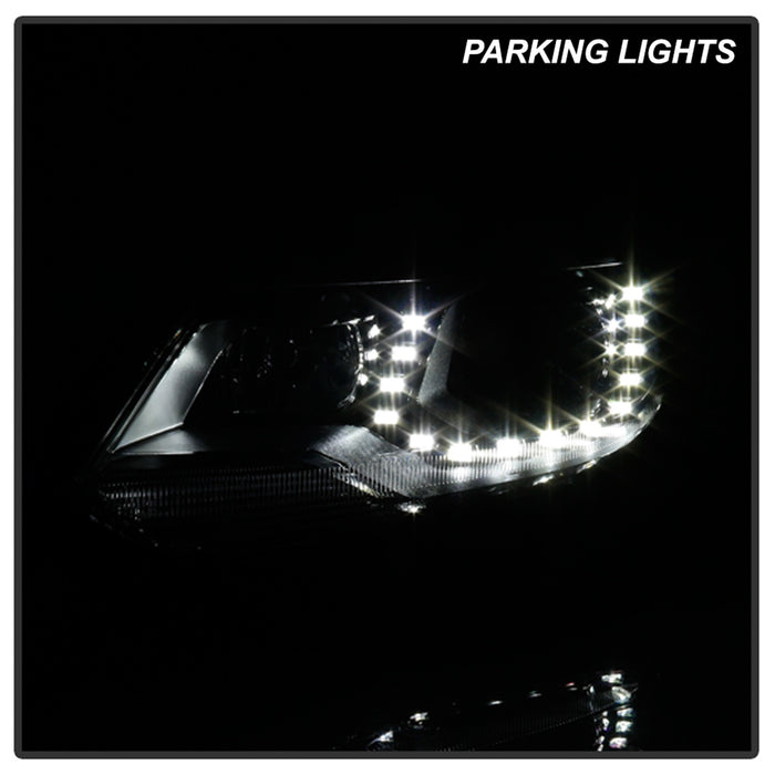 Spyder Auto 9948527 DRL LED Projector Headlights - Truck Part Superstore
