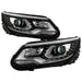 Spyder Auto 9948527 DRL LED Projector Headlights - Truck Part Superstore