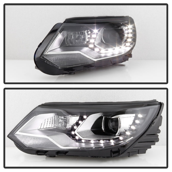 Spyder Auto 9948527 DRL LED Projector Headlights - Truck Part Superstore