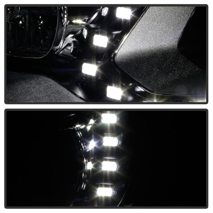 Spyder Auto 9948527 DRL LED Projector Headlights - Truck Part Superstore