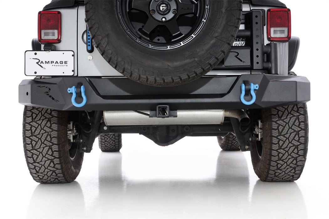 Rampage 9950919 Trail Guard Tire Carrier; Black; - Truck Part Superstore