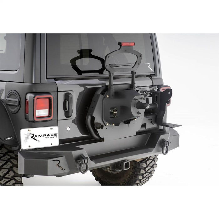 Rampage 99513 TrailGuard Rear Bumper; Black; - Truck Part Superstore