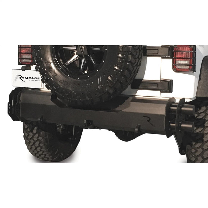 Rampage 99610 TrailRam Rear Bumper; Black; - Truck Part Superstore