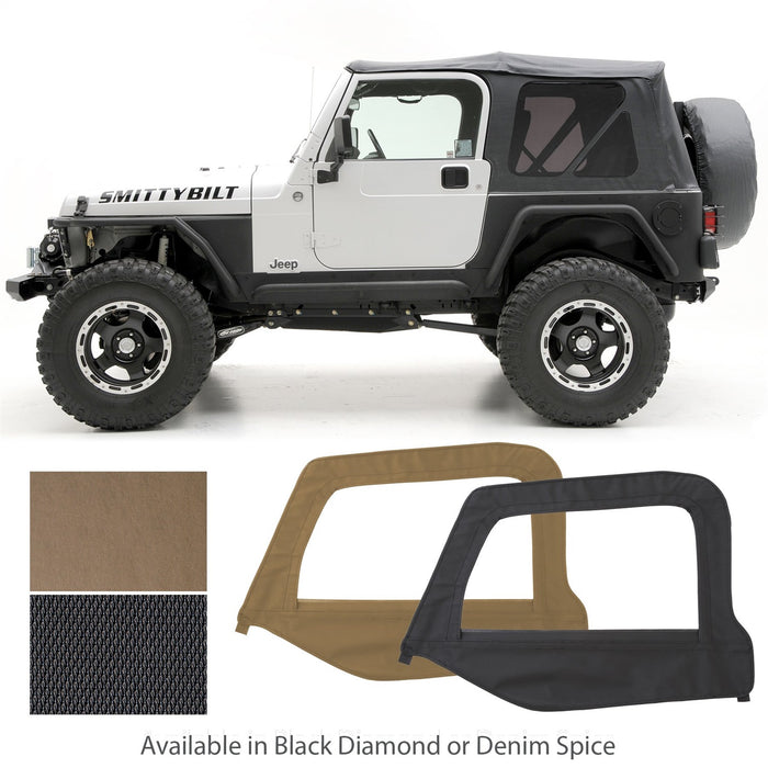 Smittybilt 9970217 Soft Top 97-06 Wrangler TJ OEM Replacement W/Tinted Windows Spice Smittybilt - Truck Part Superstore