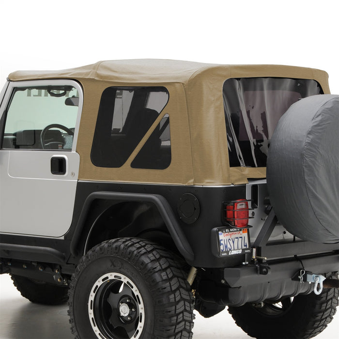 Smittybilt 9970217 Soft Top 97-06 Wrangler TJ OEM Replacement W/Tinted Windows Spice Smittybilt - Truck Part Superstore