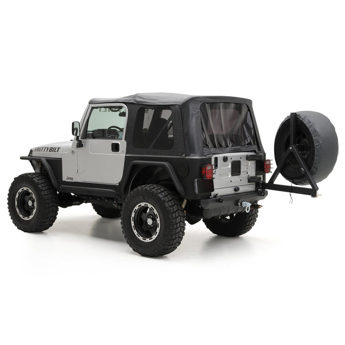 Smittybilt 9971235 Jeep TJ Replacement Soft Top w/Tinted Windows 1997-2006 Wrangler TJ Black Diamond Smittybilt - Truck Part Superstore