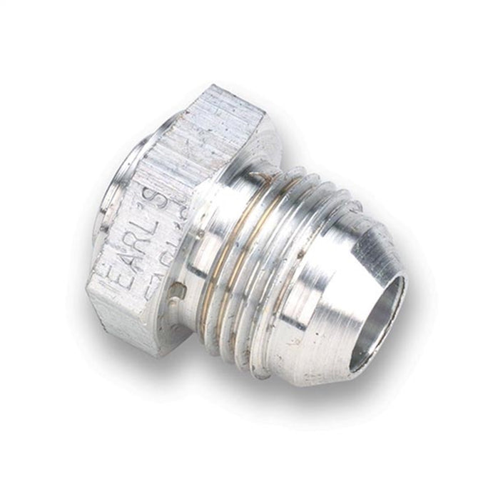 Earl's Performance 997106ERL Aluminum AN Weld Fitting; Size: -6AN Male; Bare; Bagged Packaging; - Truck Part Superstore