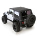 Smittybilt 9973235 Bowless Soft Top Combo 97-06 Wrangler TJ OEM Replacement W/Tinted Windows Black Diamond Smittybilt - Truck Part Superstore