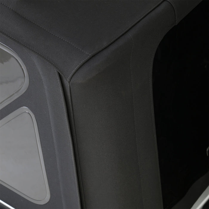 Smittybilt 9974235 Soft Top Premium Canvas 97-06 Wrangler TJ OEM Replacement W/Tinted Windows Black Diamond Smittybilt - Truck Part Superstore