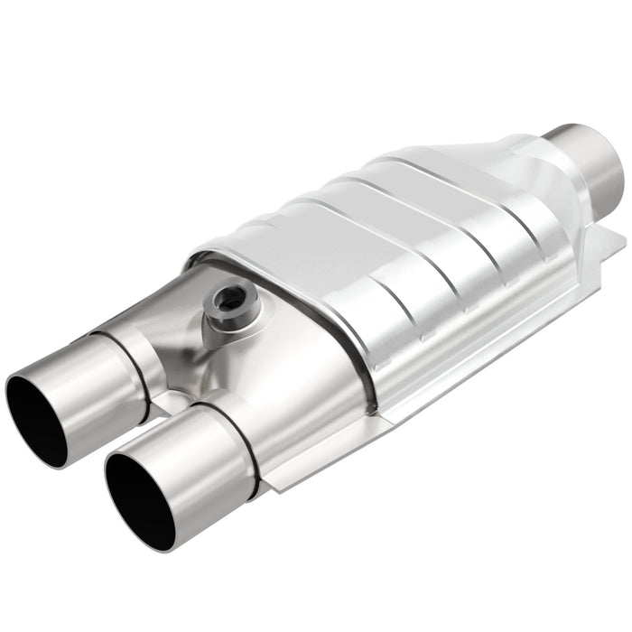 MagnaFlow Exhaust Products 93537 Standard Grade Universal Catalytic Converter-2.50in. - Truck Part Superstore