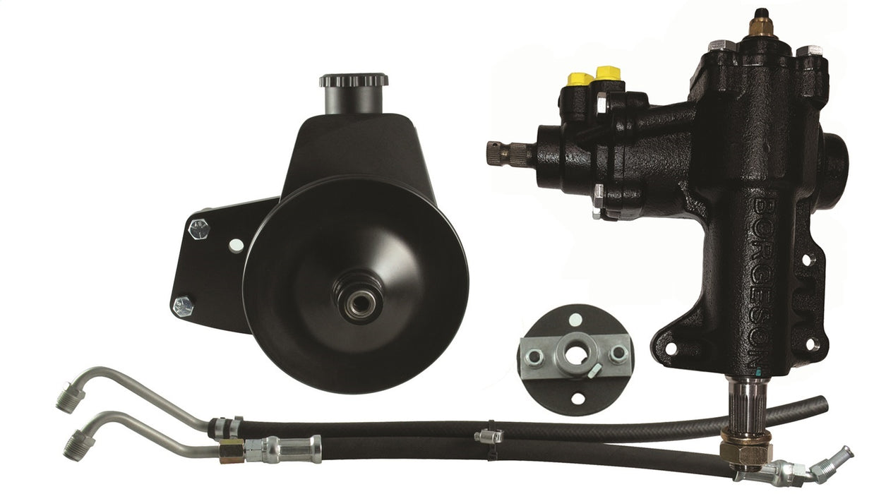 Borgeson 999021 P/S Conversion Kit; Fits 68-70 Mustang with Manual Steering and 289/302/351W - Truck Part Superstore